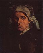 Vincent Van Gogh Head of a Peasant Woman with White Cap (nn04) painting